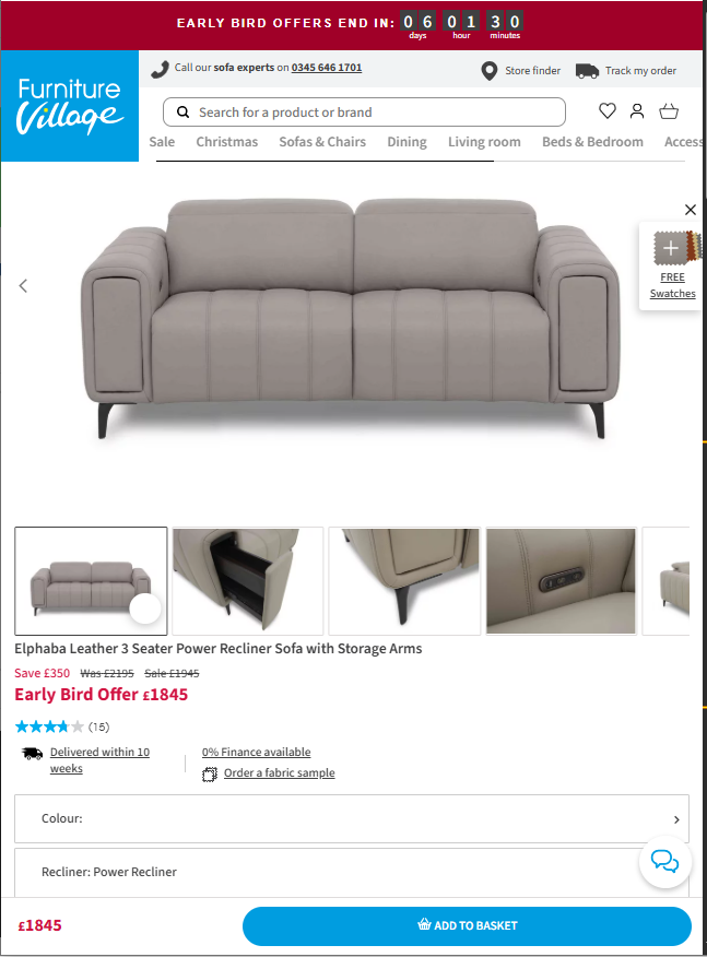 Price comparison