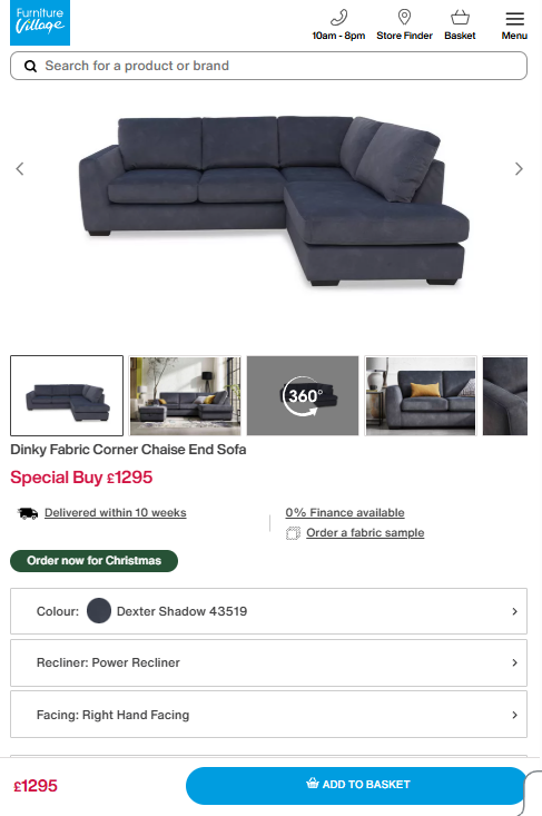 Price comparison