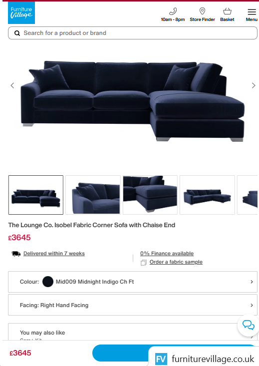 Price comparison
