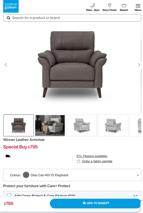 Price comparison