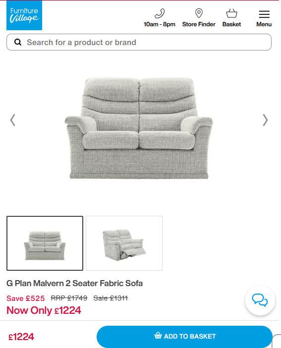 Price comparison
