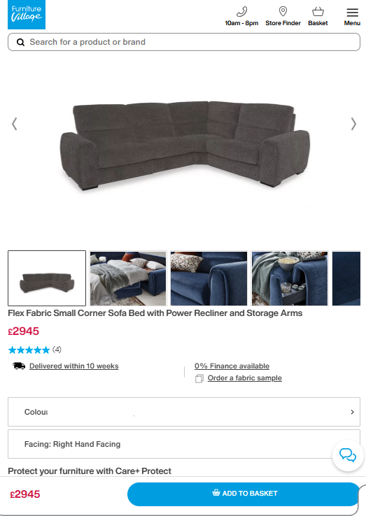 Price comparison