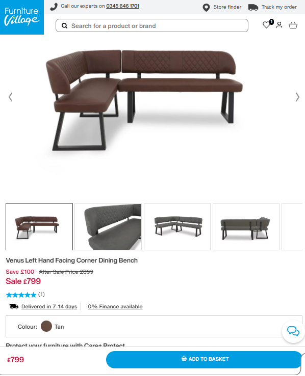 Price comparison