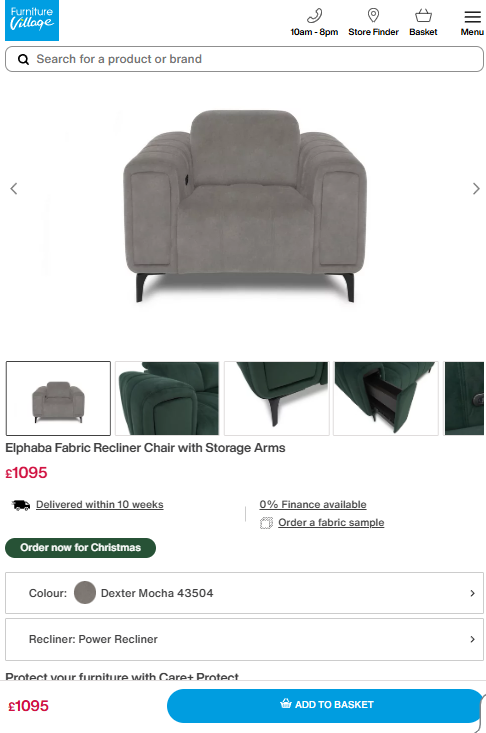 Price comparison