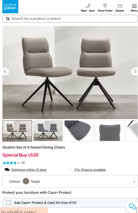 Price comparison