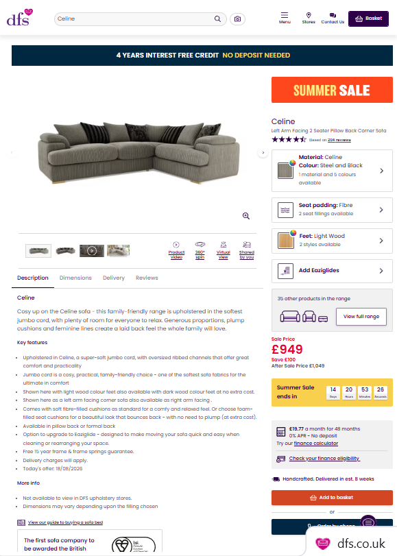 Price comparison