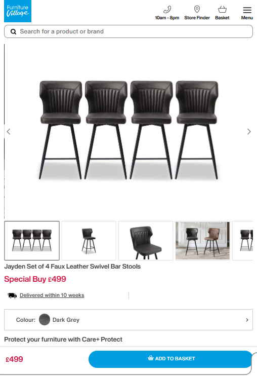 Price comparison