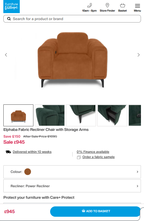 Price comparison
