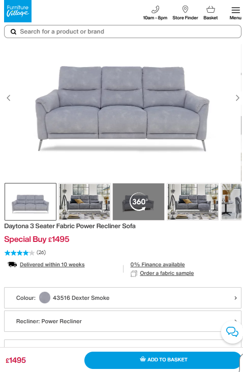 Price comparison