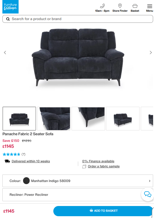 Price comparison