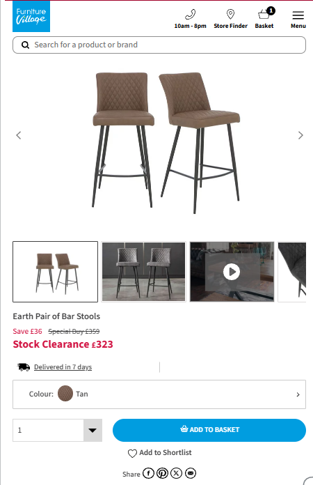 Price comparison