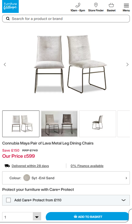Price comparison