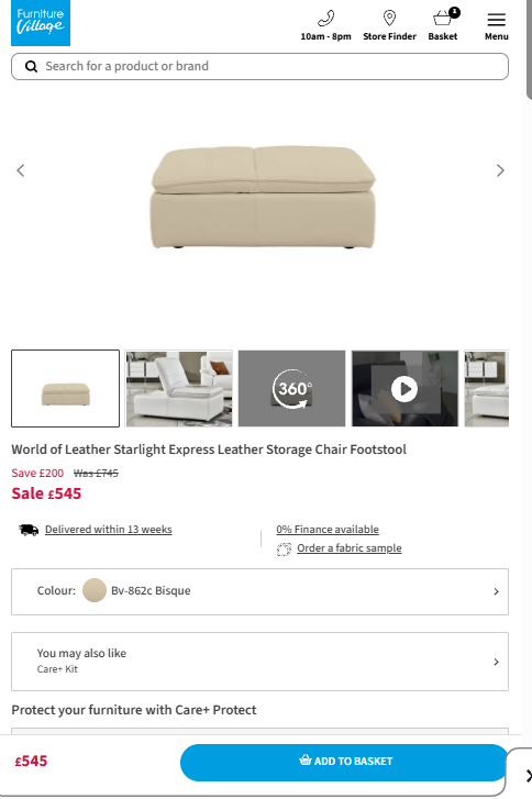 Price comparison
