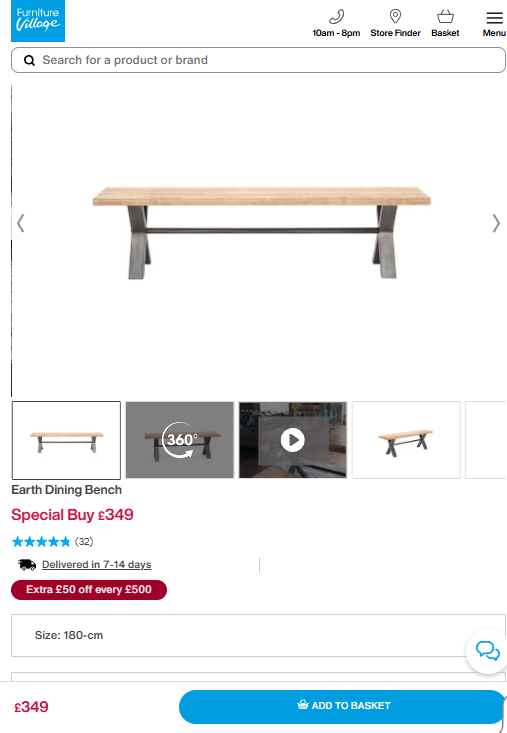 Price comparison
