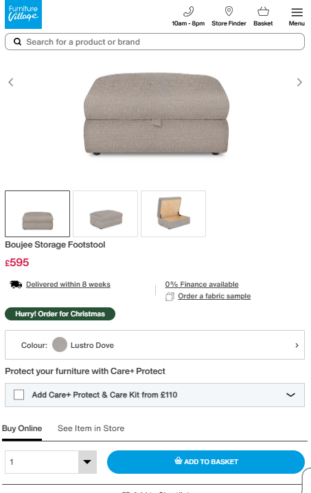 Price comparison