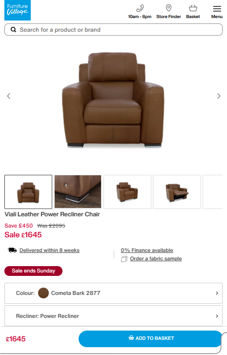 Price comparison