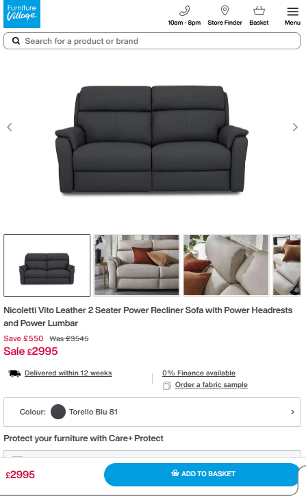 Price comparison