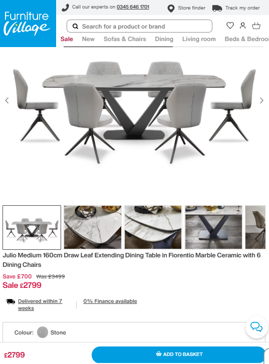 Price comparison