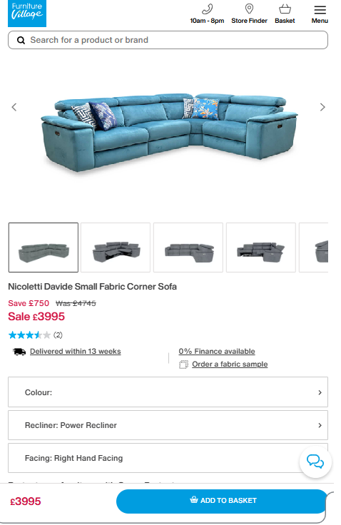 Price comparison