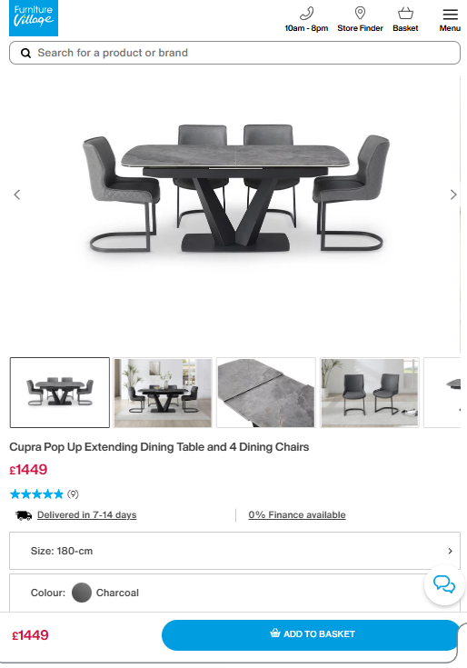 Price comparison