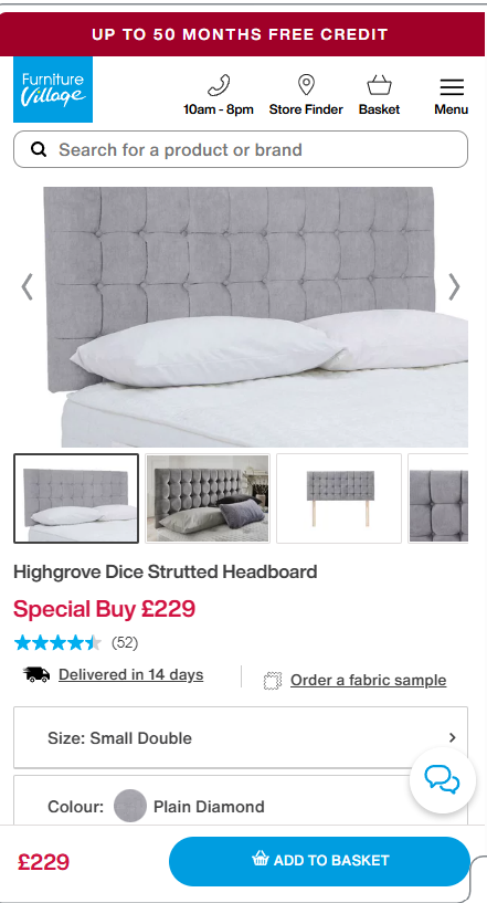 Price comparison
