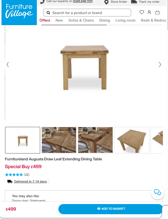 Price comparison