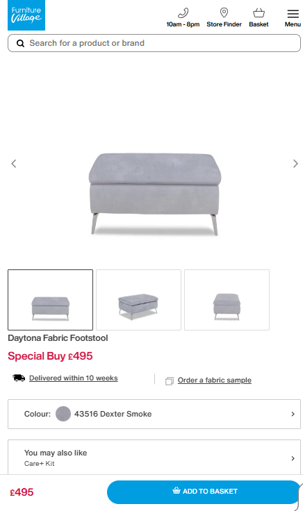 Price comparison