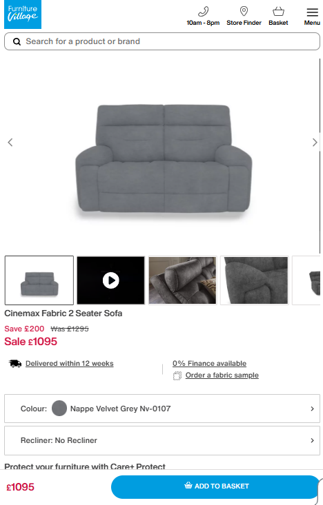 Price comparison