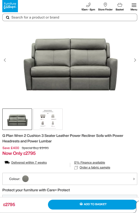Price comparison
