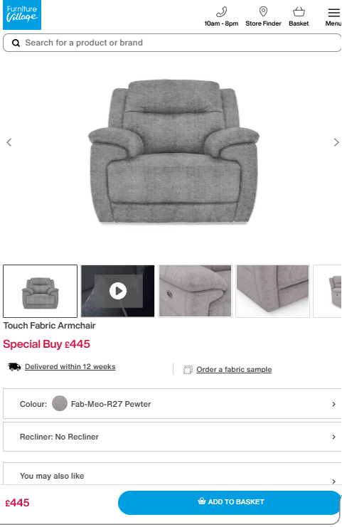 Price comparison