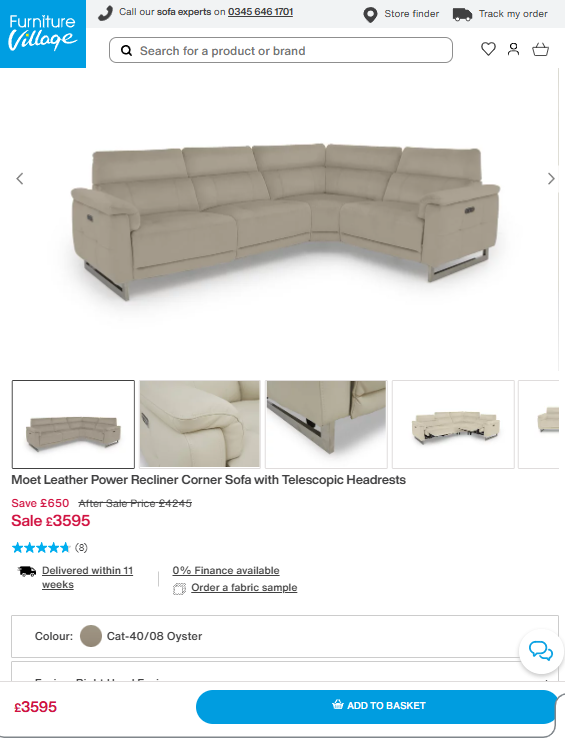 Price comparison