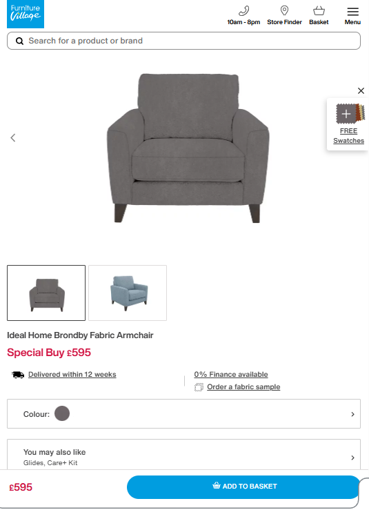 Price comparison