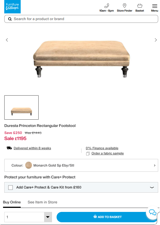 Price comparison