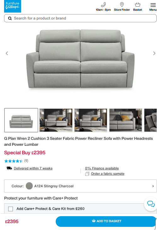 Price comparison