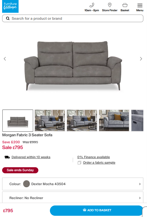 Price comparison