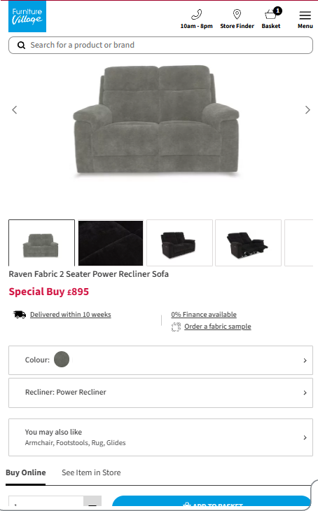 Price comparison