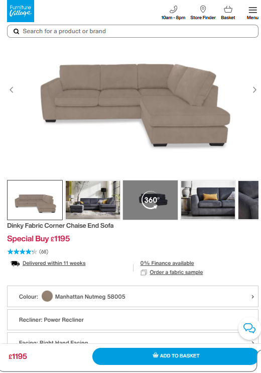 Price comparison