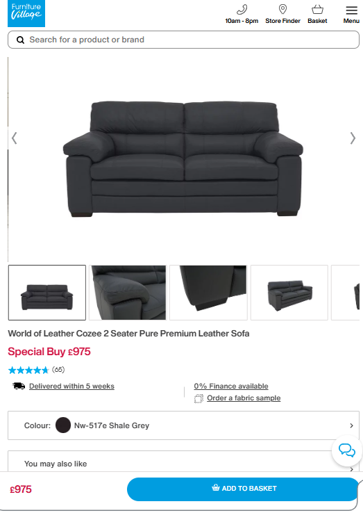 Price comparison