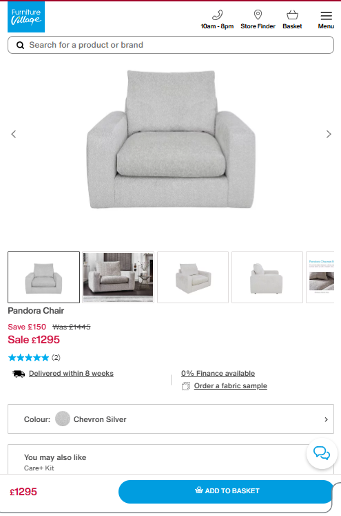 Price comparison