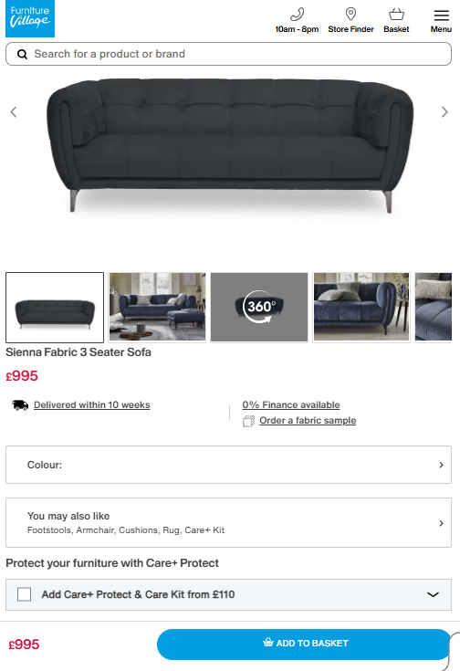 Price comparison