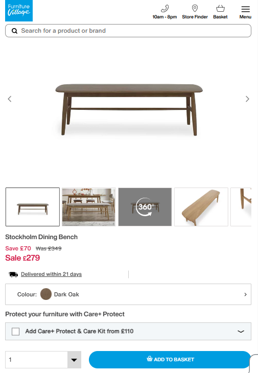 Price comparison