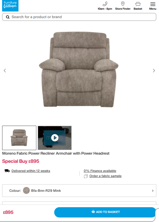 Price comparison