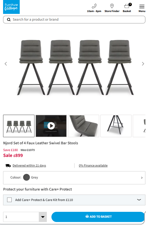 Price comparison