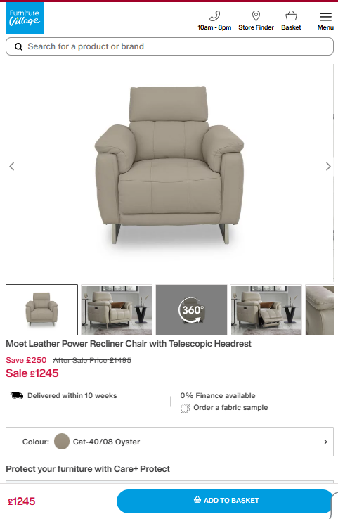 Price comparison