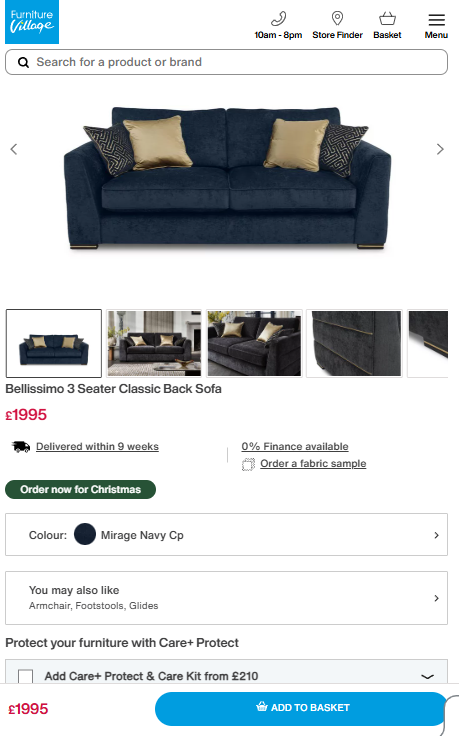 Price comparison