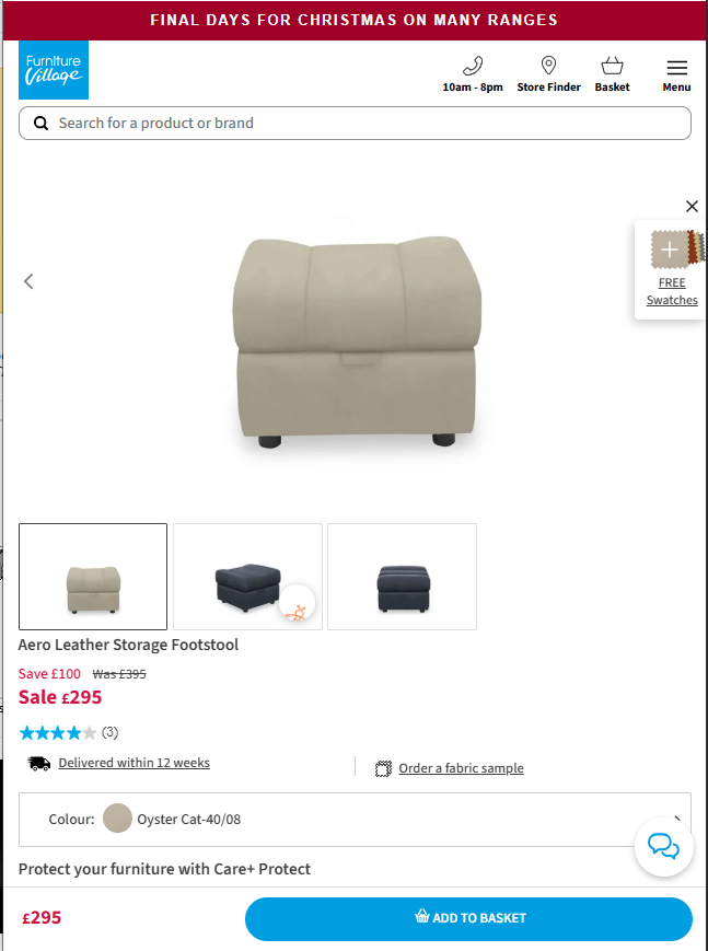 Price comparison