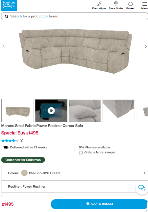 Price comparison