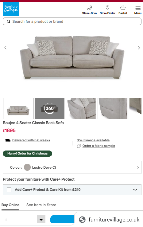 Price comparison