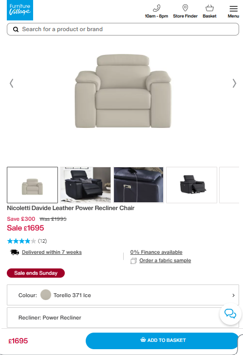 Price comparison