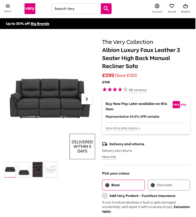 Price comparison